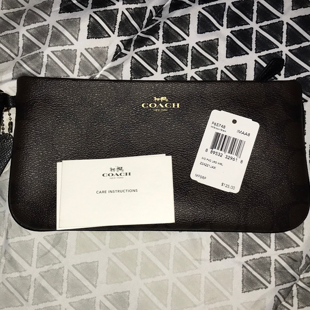Coach wristlet